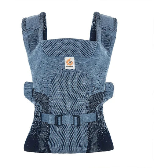 Ergobaby Aerloom Airflow Ultra Hafif , 0 -3 Yaş , 3 Taşıma Pozisyonlu Kanguru (Ocean Blue)