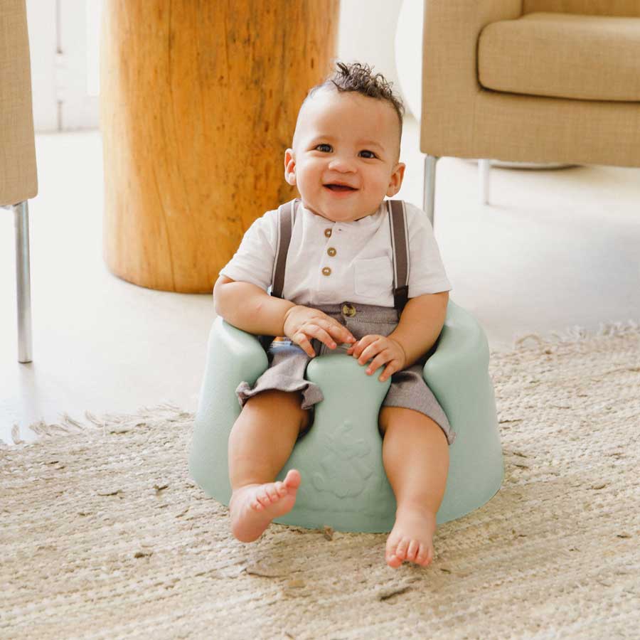 Bumbo Floor Seat , 03-12 Aylık Bebekler için Koltuk (Hemlock)